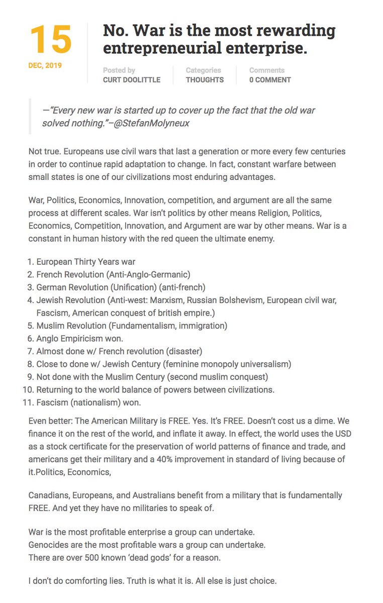 NOT PICKING ON STEFAN, BUT THE LIBERTARIAN LIES LIKE ALL FEMININE FALSE PROMISES