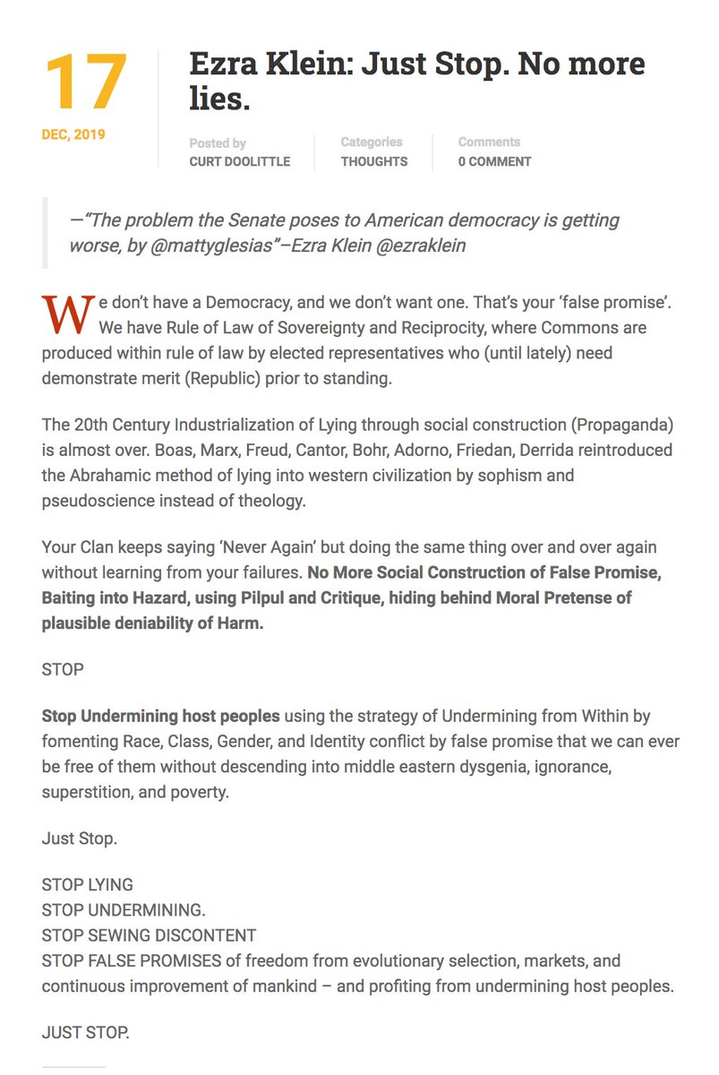 No More Social Construction of False Promise, Baiting into Hazard, using Pilpul