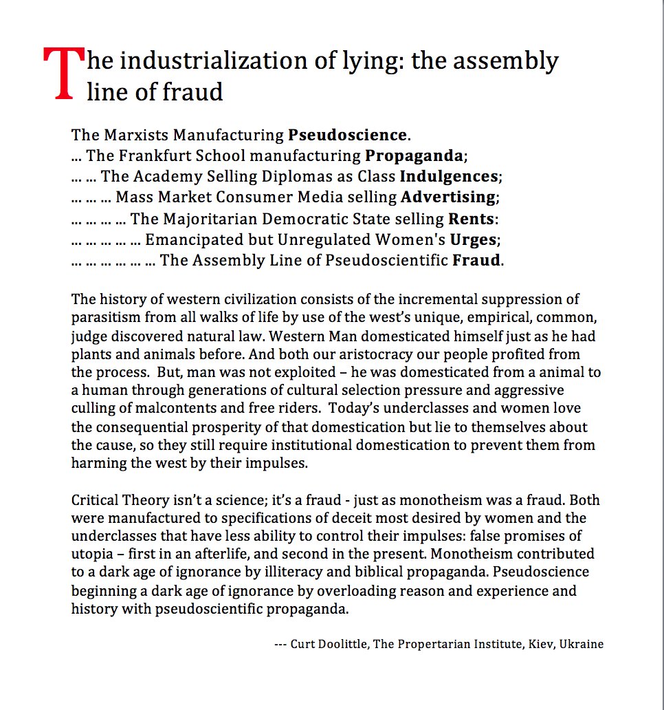 3) Industrialization of Lying: The civilizational weaponization of the female me