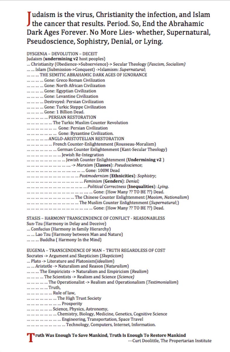 7) The First Jewish Dark Age of ignorance, superstition, and destruction in the
