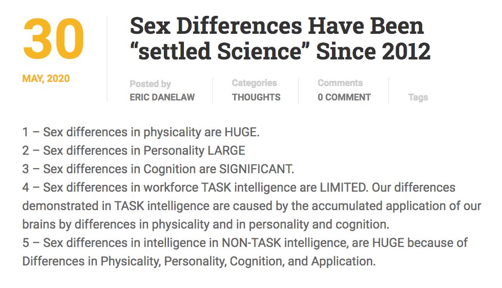 Men and women are different precisely by the methods I explain and that’s the re