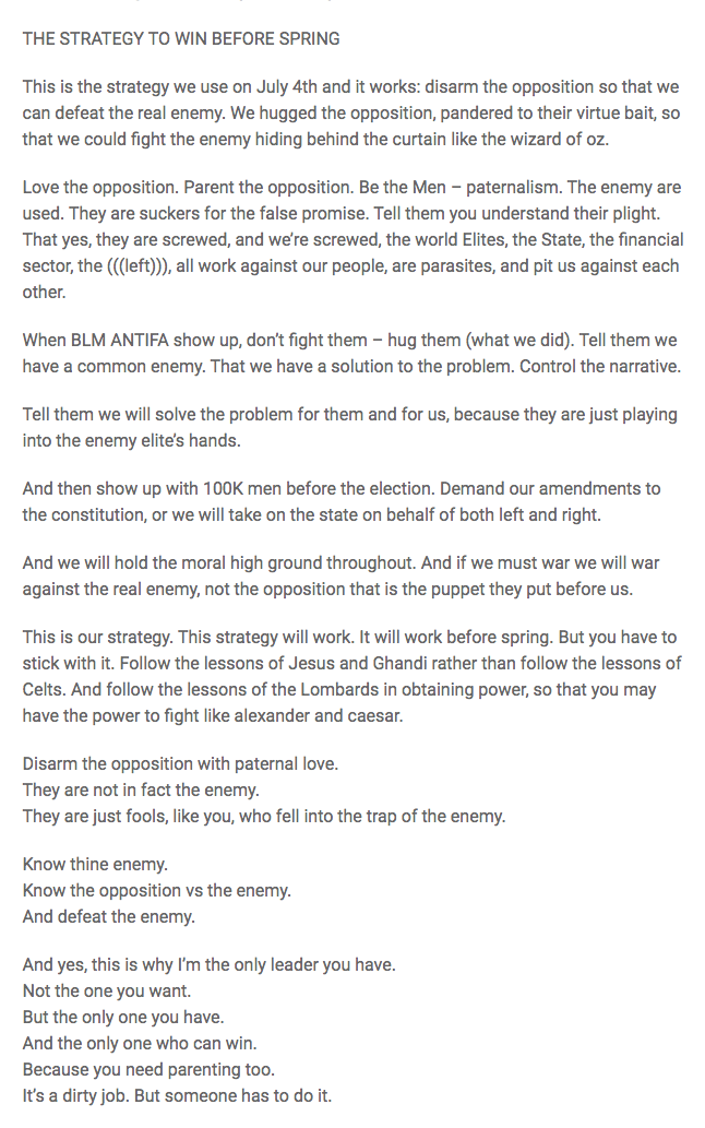 Let me do my job. I fight to understand