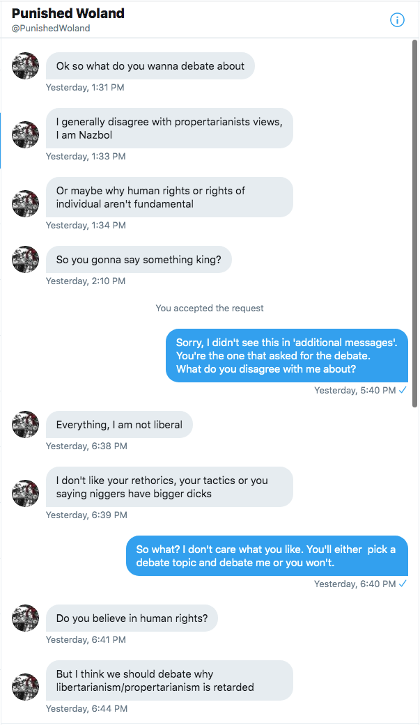 ( This is why Clown World isn’t worth talking to. Seriously. )