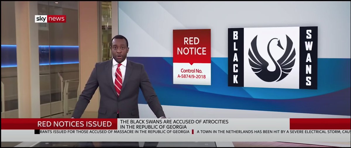 Did we just get demonized in a movie? ;) Our logo is a black swan. ;)