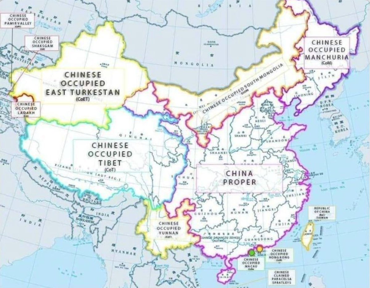 Map of #China