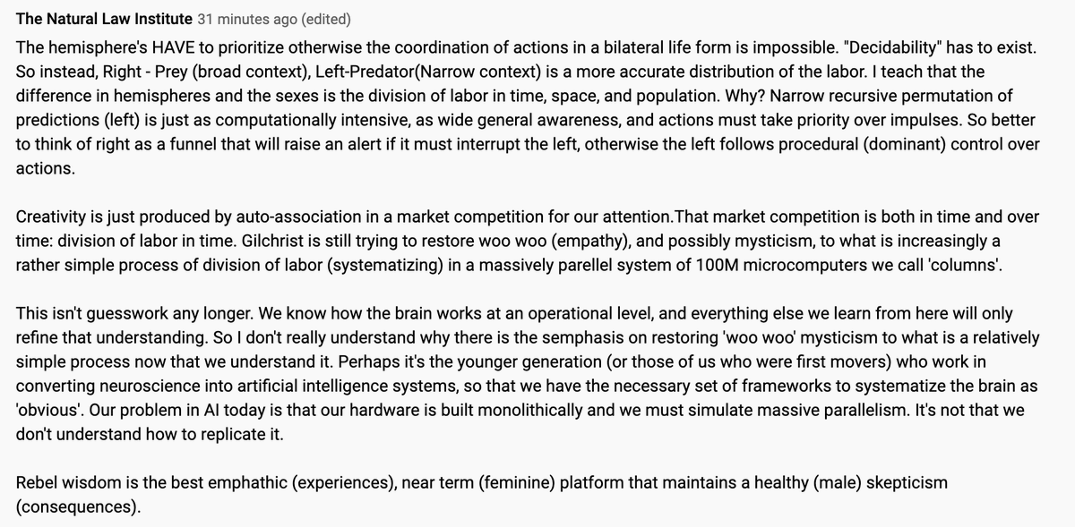 More McGilchrist Nonsense