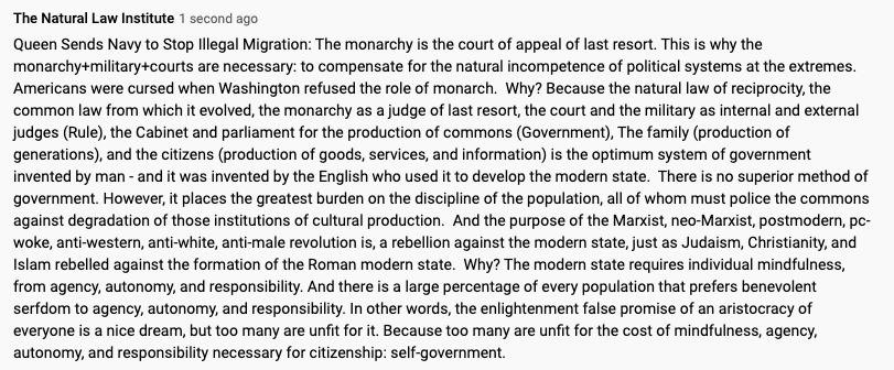 RE: Queen Sends Navy To Top Illegal Migration