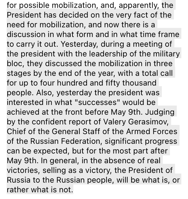 PUTIN’S LONG TERM PLANS LEAKED