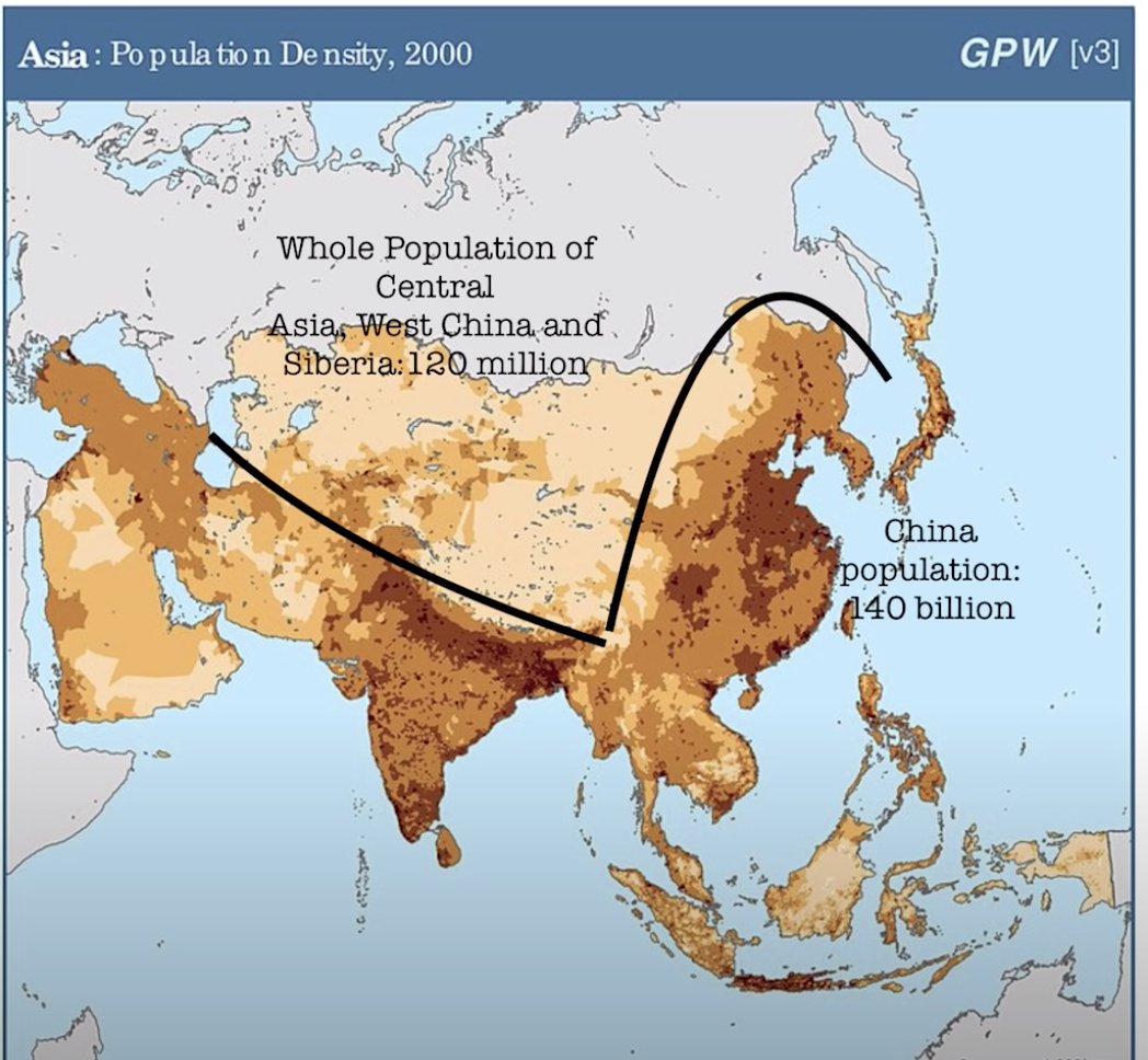 Yep. And it’s all but uninhabitable. Now compare demographics of china vs russia