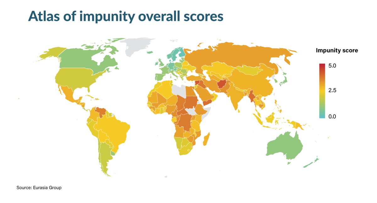 ATLAS OF IMPUNITY Impunity is the exercise of power without accountability, whic