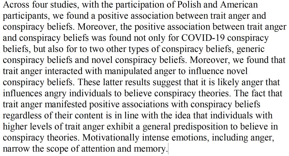 RT @DegenRolf: Anger fuels belief in conspiracy theories