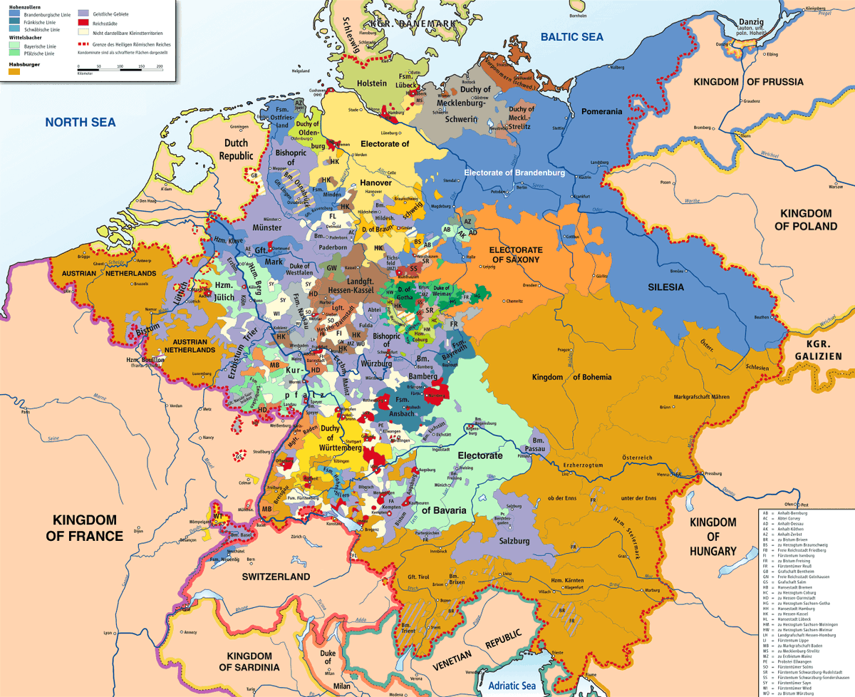 Holy Roman Empire “was neither an empire, nor holy nor roman, but the germanic c