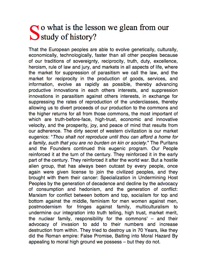 (Worth Repeating) What do we learn from our history?