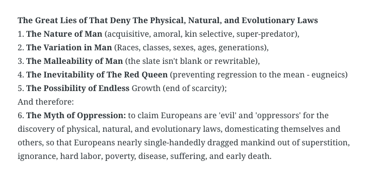 (Worth Repeating) The Great Lies That Deny The Physical Natural and Evolutionary