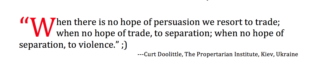 The Politics of Disagreement In A Nutshell