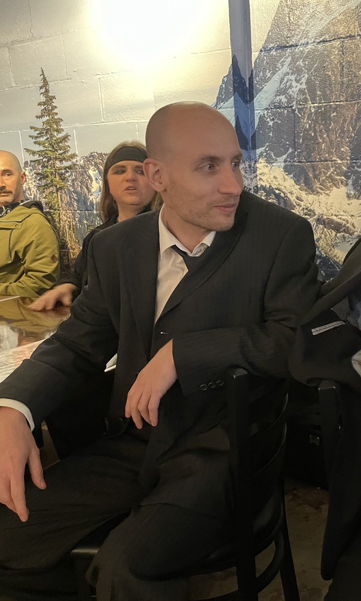 Hitman 47 joins NLI for dinner and drinks. ;)