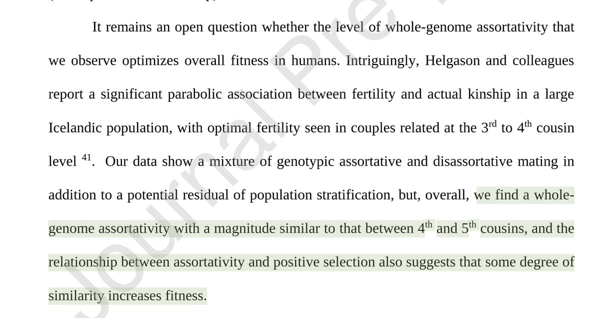 RT @KirkegaardEmil: The results also suggest that assortative mating has fitness
