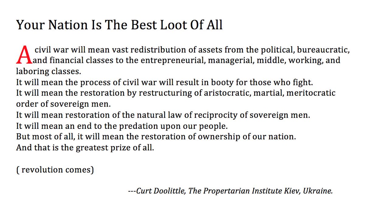 A Revolution Comes #Trump