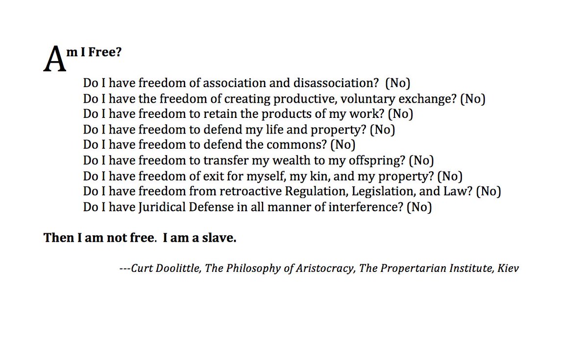 Am I Free? #Trump #RevolutionComes