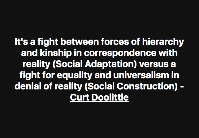 A fight between forces